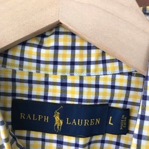 men’s Ralph Lauren button down shirt